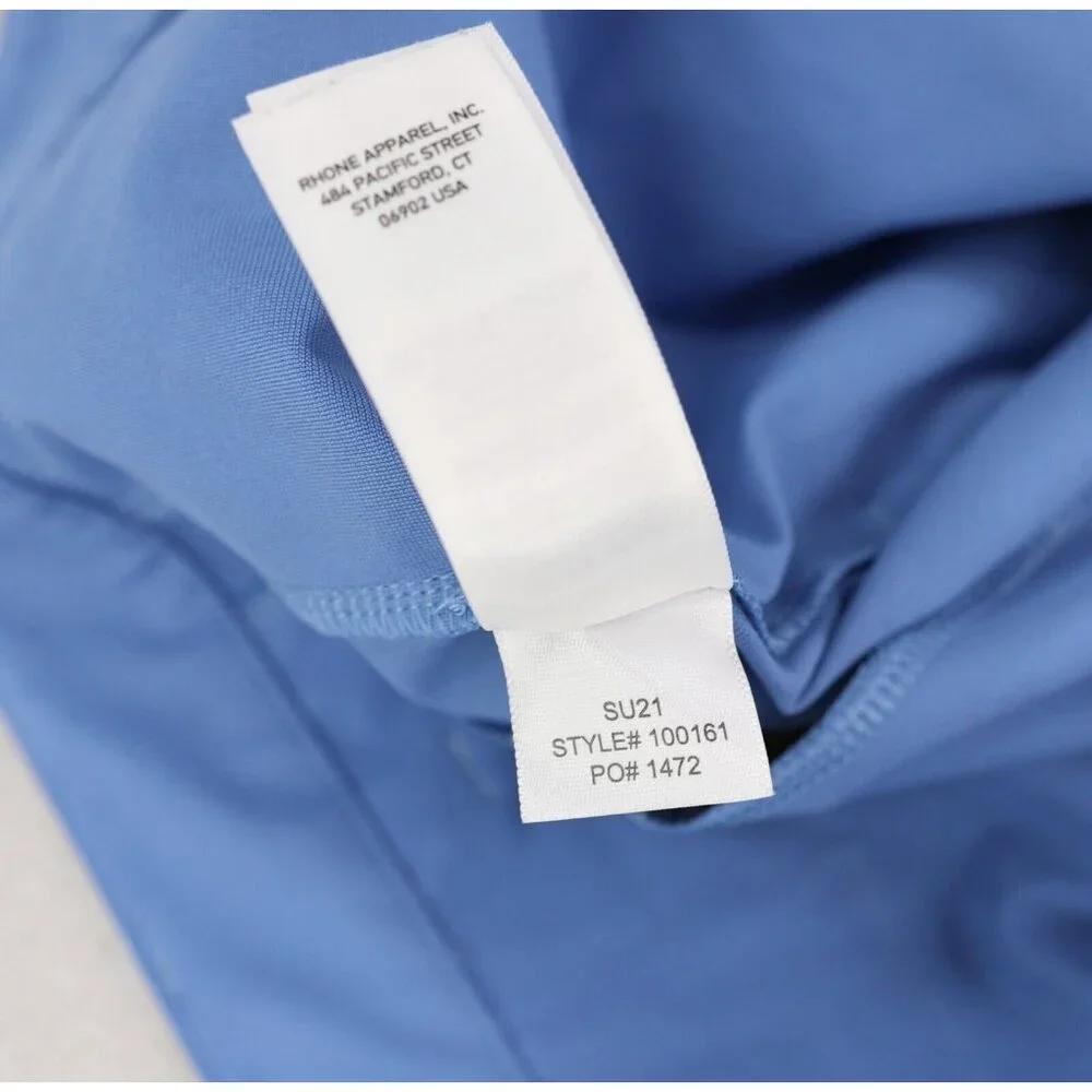 Rhone Commuter Pants Mens 35 X 33 Blue Stretch Performance Polyester 100161 - Picture 9 of 10